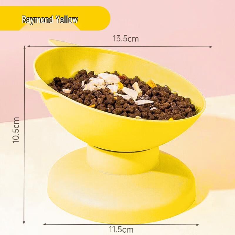 YIXI Elevated Slanted Pet Feeding Bowl