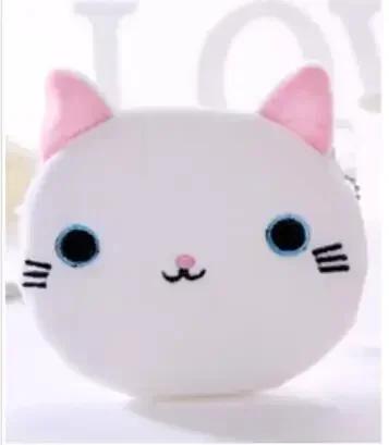 Cartoon Animal Boys Plush Coin Purse Children Zipper Coin Bags Storage Pouch Cute Animals Wallets Women Mini Handbag Kid Gift