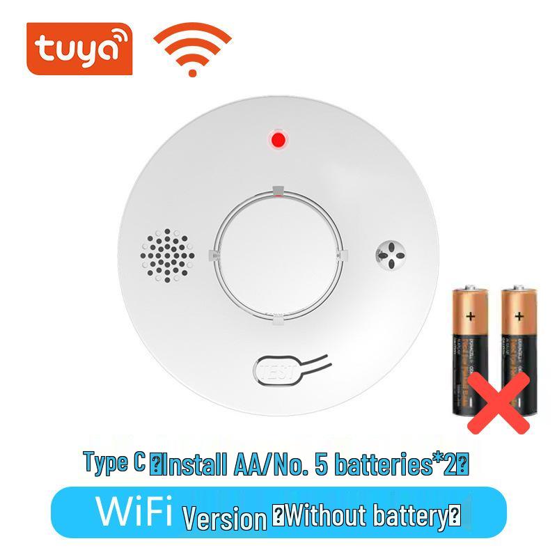 Tuya Smart WiFi Smoke Detector with Mobile Alerts