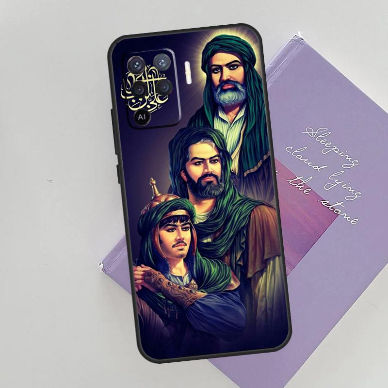 Islam Shia Imam Ali Hussain Phone Case For Oppo A54 A74 A94 A15 A16 A17 A52 A72 A76 A96 A57 A58 A78 A98 A53S Cover Case