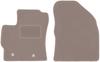 Beige Front Floor Mats For: Toyota Corolla E14 / E15 Station Wagon, Sedan (2007-2012)