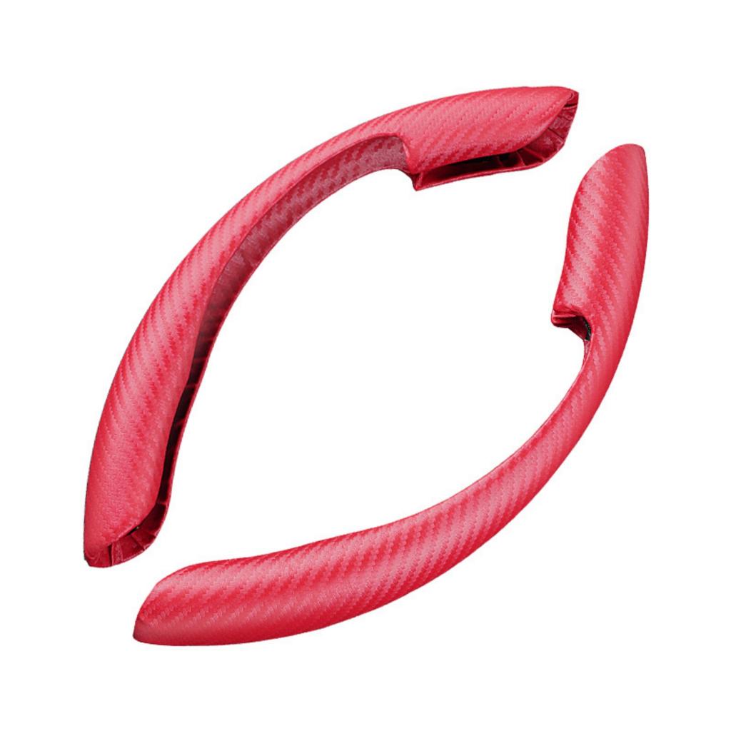 Ergonomic Car Steering Wheel Cover Protector Universal For Round And D Shape Wheels Provide Better Control And Style 2pcs