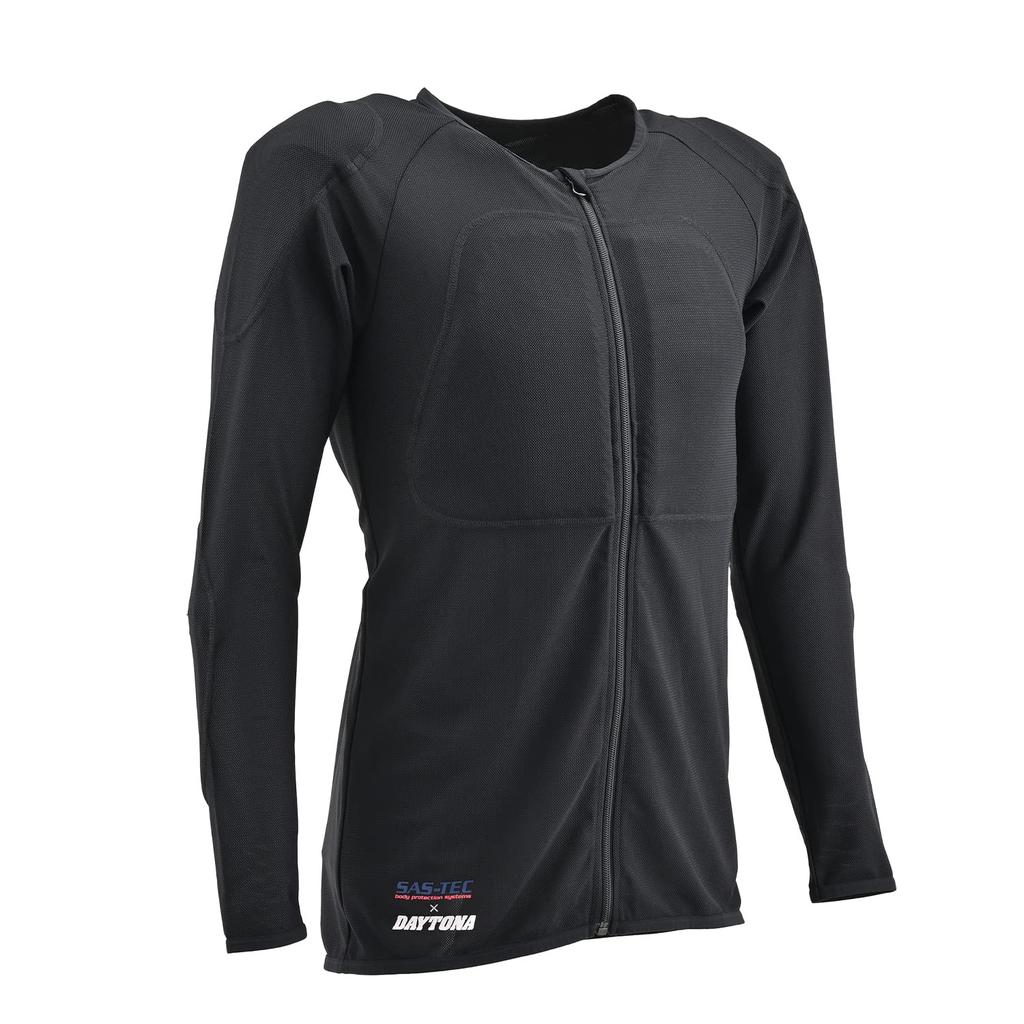 Daytona Motorcycle Protector Summer CE JMCA Instant Cure Stretch Slim Size 37465 Innerwear, Mesh, Standard, Recommended, Fabric, Fit, DP-002, Black,