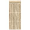 Bathroom Wall Cabinet TULUM Sonoma Oak 37 X 24.5 X 86 Cm