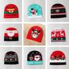 Nitted Hats Warm Christmas Hat Cute High Elastic Cap Soft Warm Cap Leisure Xmas