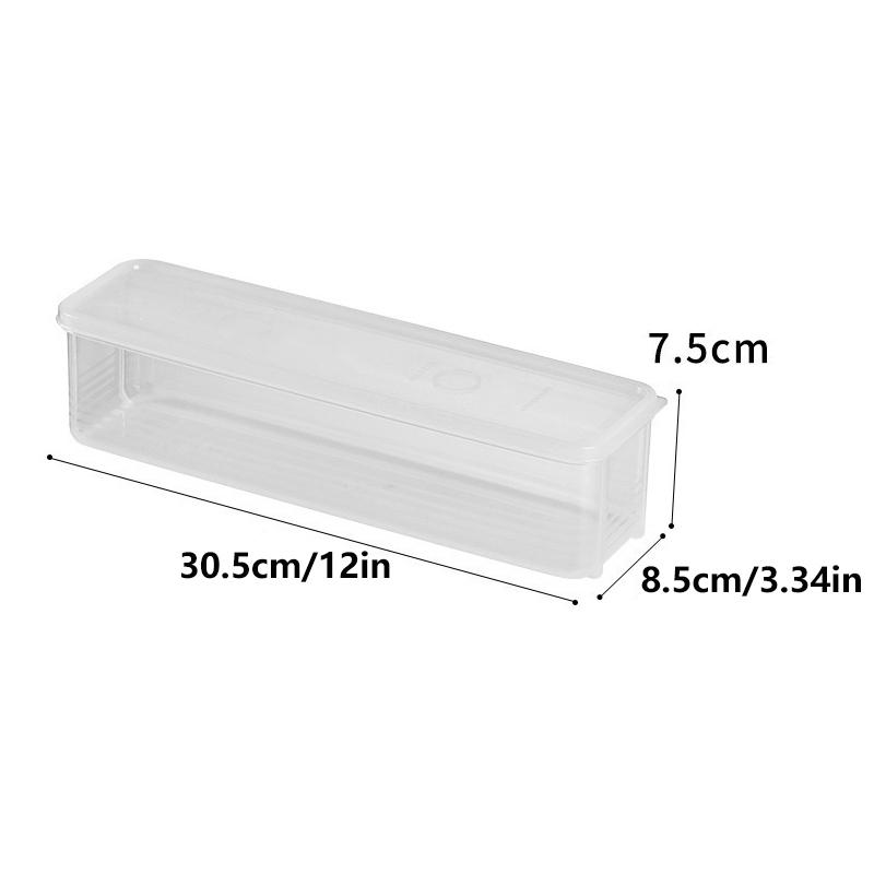 Pasta Noodles Storage Case Food Dampproof Seal With Lid Food Grade Materials Kitchen Supplies Refrigerator Fresh-Keeping Box