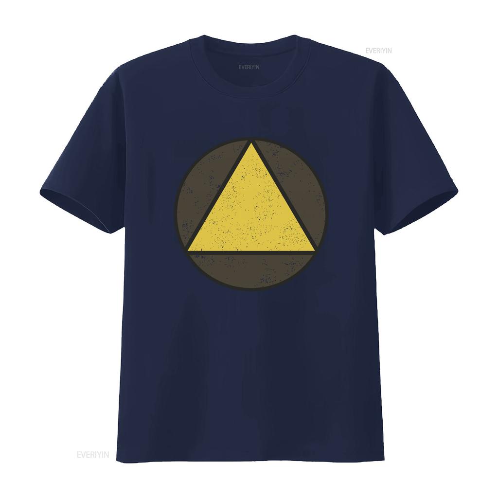 David Legion Haller Symbol Triangle Circle T Shirt For Gaming Fans Stylish Comfortable Vintage Streetwear