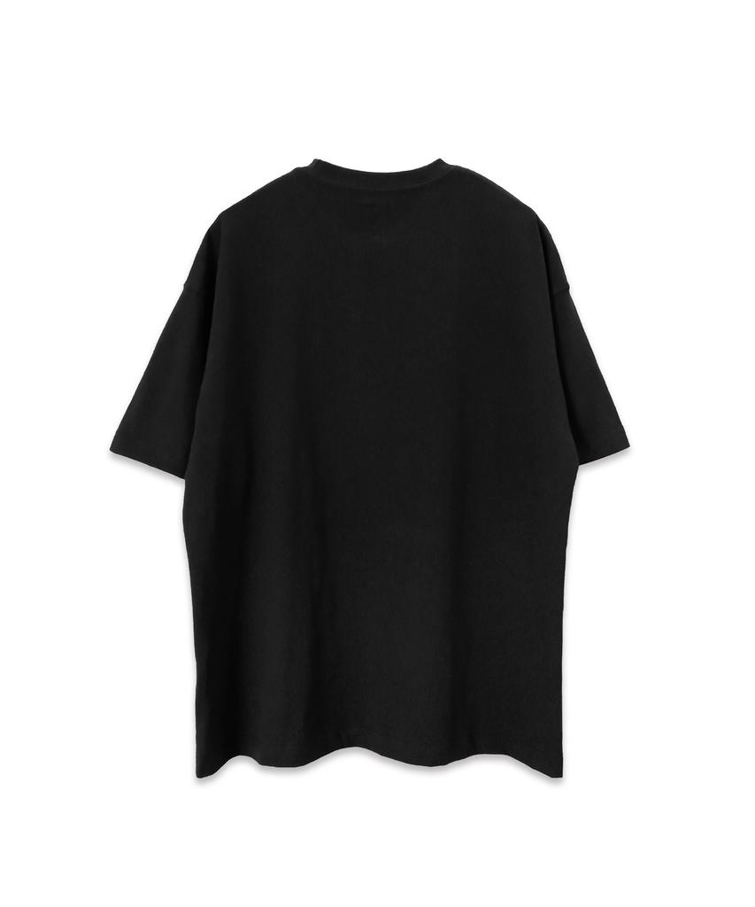 Nouteu Reverse Logo T-Shirt / Black