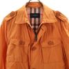 BURBERRY Jacket M Orange Sanyo Shokai Men's Used