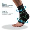 Durable And Safe Adjustable Elastic Ankle Brace Compression Sleeve Foot Support Stabilizer For Plantar Fasciitis Achilles Tendonitis Sports Sock