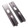 Aluminium Zinc Zinc Alloy Security Door Handle Universal Door Lock Household Hardware Panel Handle  Home