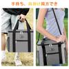 GhvyenntteS Insulated Cooler Large Capacity Suitable for Food Outdoor Bag, 30L, Waterproof, Wear-Resistant, 4-Layer Insulation, Leak-Proof, Foldable,