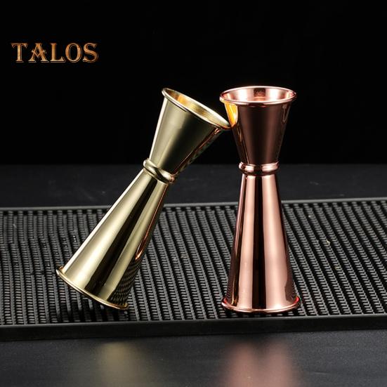 Odměrka na koktejly z nerezové oceli o objemu 1/2 oz, barmanská odměrka na koktejly, dvouhlavý design, odolný odměrka pro barmany