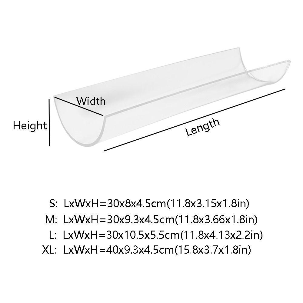 Acrylic Cake Roll Holder Reusable Cake Roll Shaped Mold Roll Dessert Bracket  Baking Tools