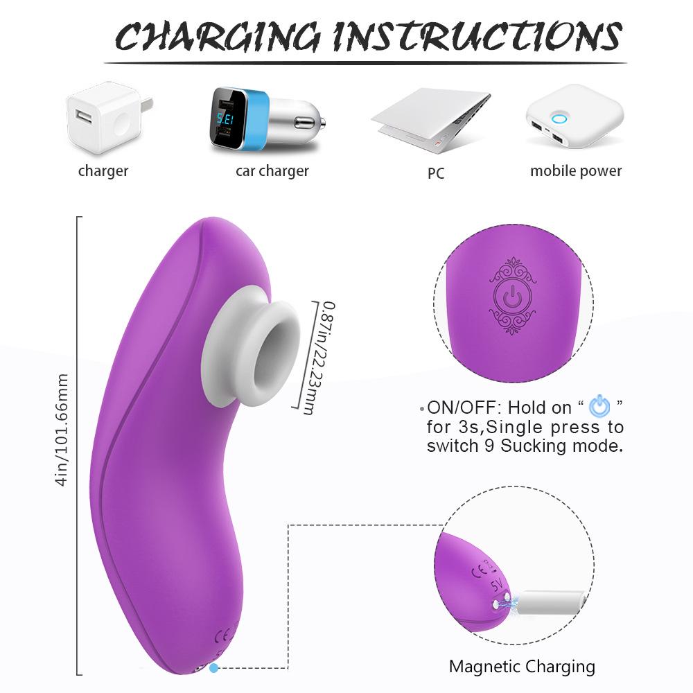 Vibrating Clitoral Suction Masturbator for Women