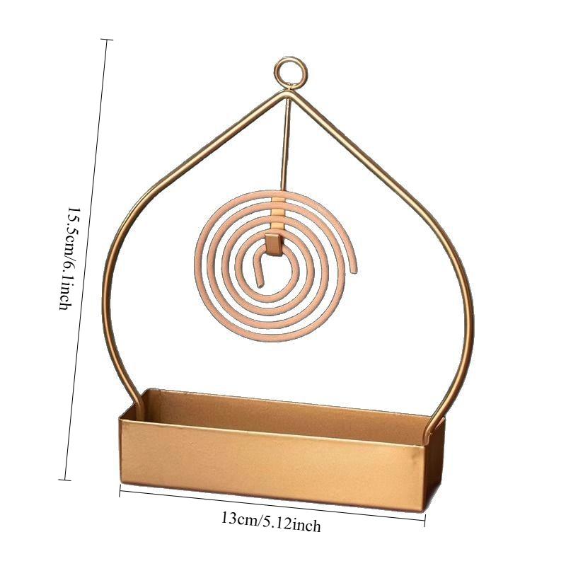 

Mosquito Incense Burner Tray - Fireproof & Anti-Spill Dual-Use Indoor/Outdoor Holder for Aromatherapy,Zen Decor with Ash Catcher