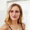 Lightning Pendent Sunglasses Funny Clouds Shaped Sunglasses Rim-Free Sunglasses 90s Disco Party Spectacles Sun Spectacles Steampunk