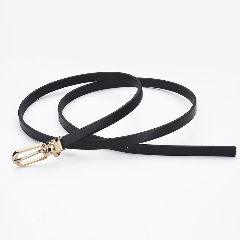 2025 Women's Alloy Buckle Belt: Versatile Pin Design for Fashion, Commute, Waist Chain, and Pants/Dress Decoration