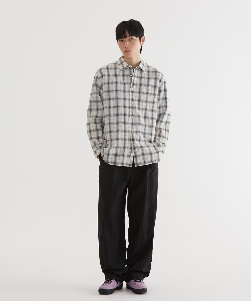 COVERNAT Semi-Wide Fluid Easy Pants Black