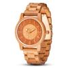 Fashion Men's Wooden Watch Multi-functional Quartz Movement Elegant Blend of Nature and Technology for Women Watch