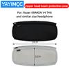 YAYINCC Replacement Mesh/Protein skin Ear pads+Zipper headband cover Combo For Razer Kraken V4/V4X/V4Pro/Kitty V2 Pro Headphones