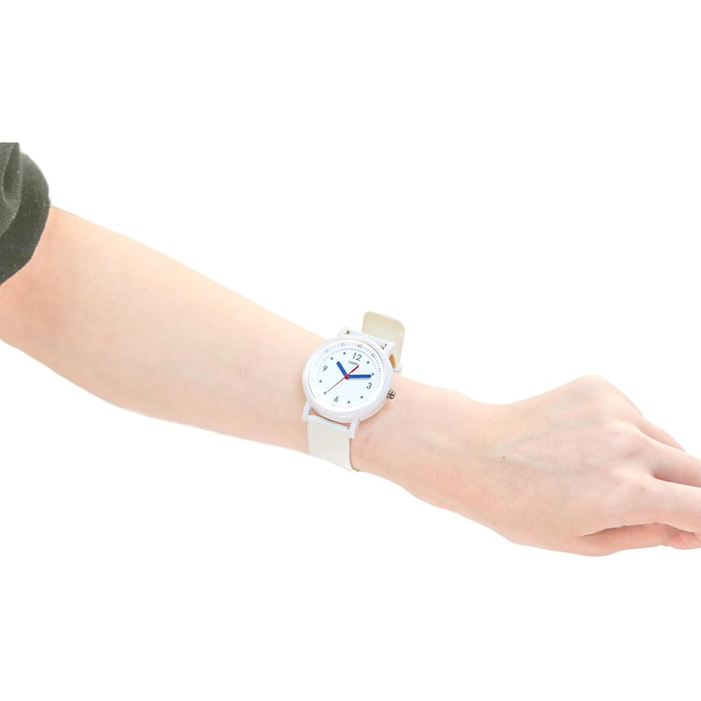Fieldwork Unisex Analog Watch Simple Design 20mm Black Urethane Strap Casual Fashion Accessory YM129-5