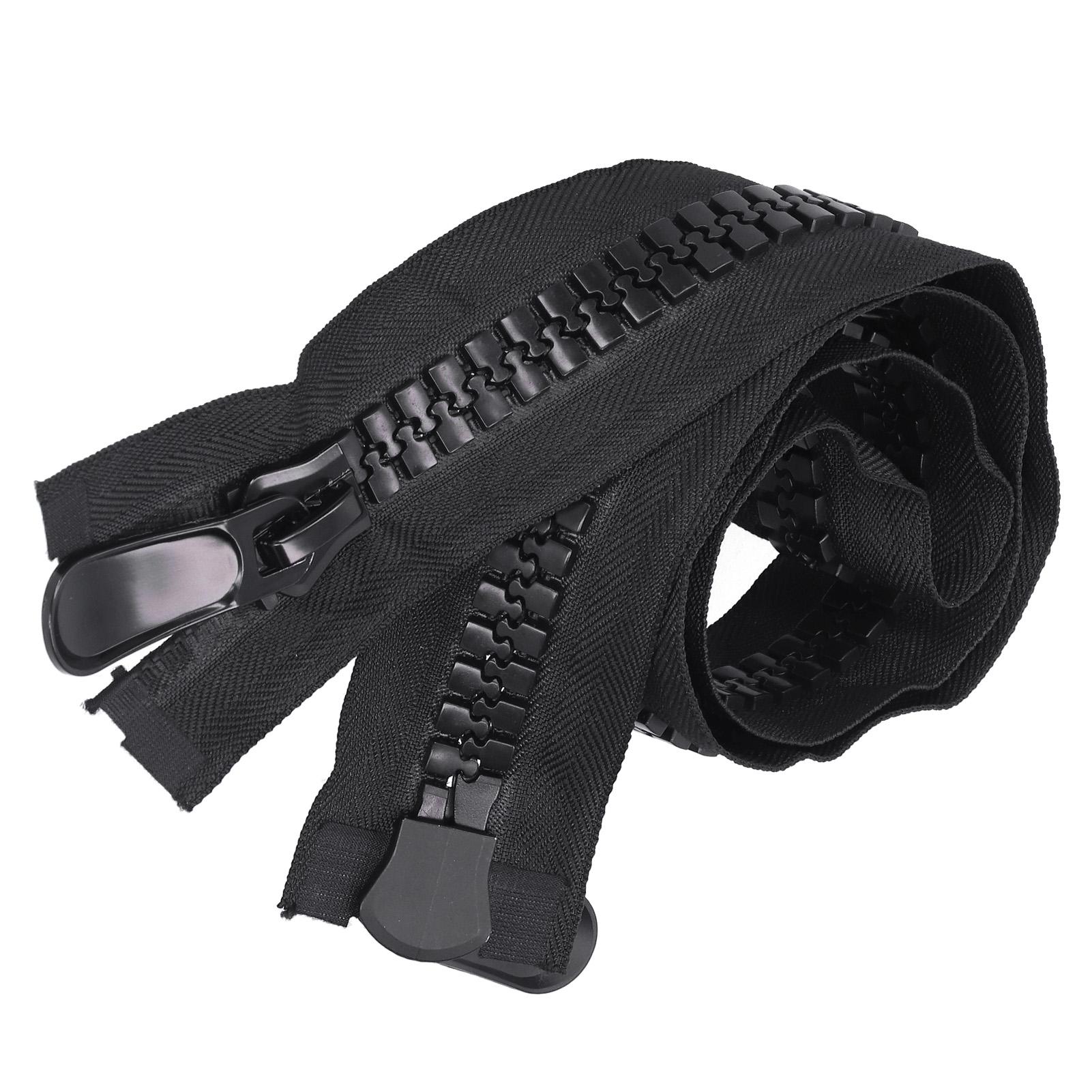 

Большая пластиковая молния с пуллерами Открытый конец Молнии для палаточных сумок для DIY швейных аксессуаров 92СМ