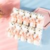 10Pcs 12cm Cute Bear Flower Bouquet Dolls Toy Cartoon Doll Bouquet Graduation Birthday Wedding Party Decoration