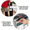 Grilling Temperature Guide BBQ Temp Magnet And Meat Cooking Chart Magnetic BBQ Guide And Food Temperature Chart For Cooking