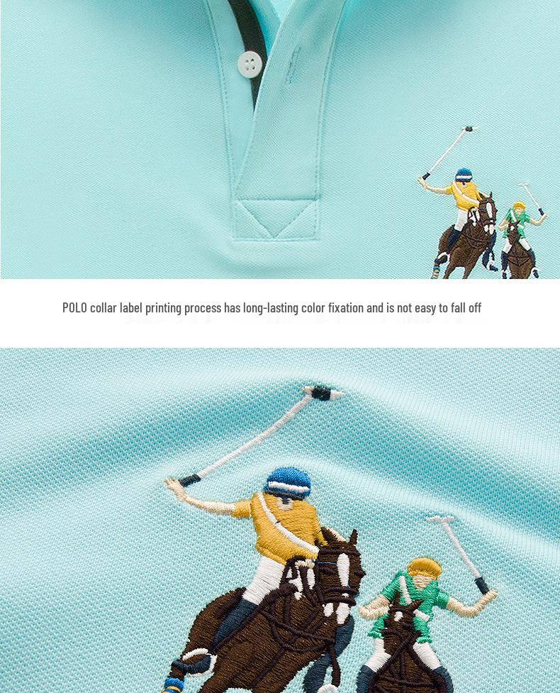 Paul Herren High-End Poloshirt - Sommer Kurzarm Revers, Reine Baumwolle, Übergröße verfügbar