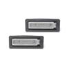 White CAN-bus 18-SMD 3W LED License Plate Lights For 2007-2015 W451 Smart Fortwo