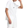 adidas Z.N.E. Serie Logo Patch Korte Mouw Polo Shirt Heren Tops Wit IJ6136