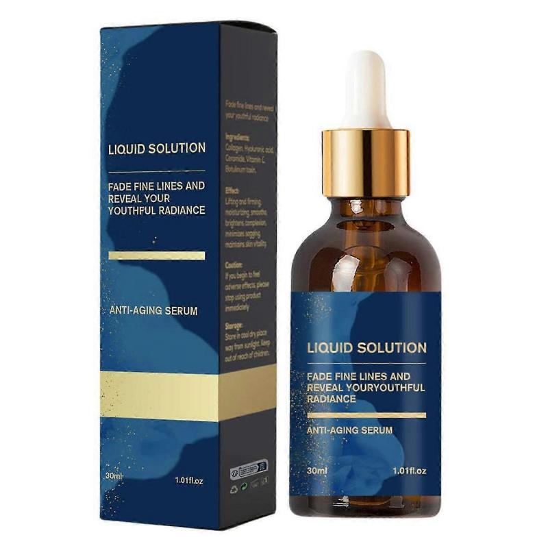 Collagen Wrinkle Removal Liquid Solution Anti-Aging Serum for All Skin Types