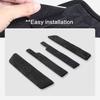 4pcs/Set for Mitsubishi DELICA D:5 D5 2019 2020 Front Rear Pad  Door Sill Protect Carpet Floor Mats  Car Interior Accessories