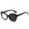Trendy Luxury Photochromic Reading Glasses Women Vintage Cat Eye Color Changing Presbyopia Glasses Men High-definition Eyewear