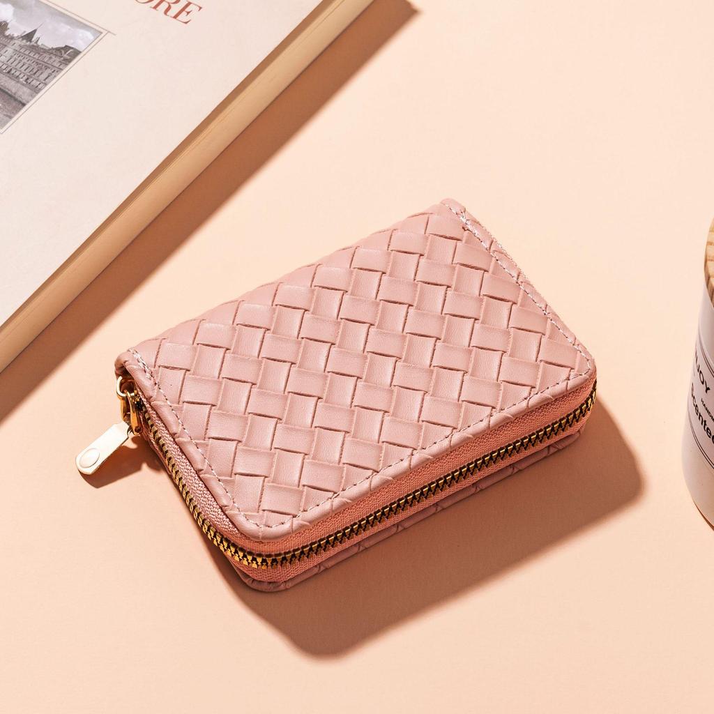 Women's & Men's Large Capacity Anti-Demagnetization Accordion Card Holder with Multi-Card Slots and ID Clip