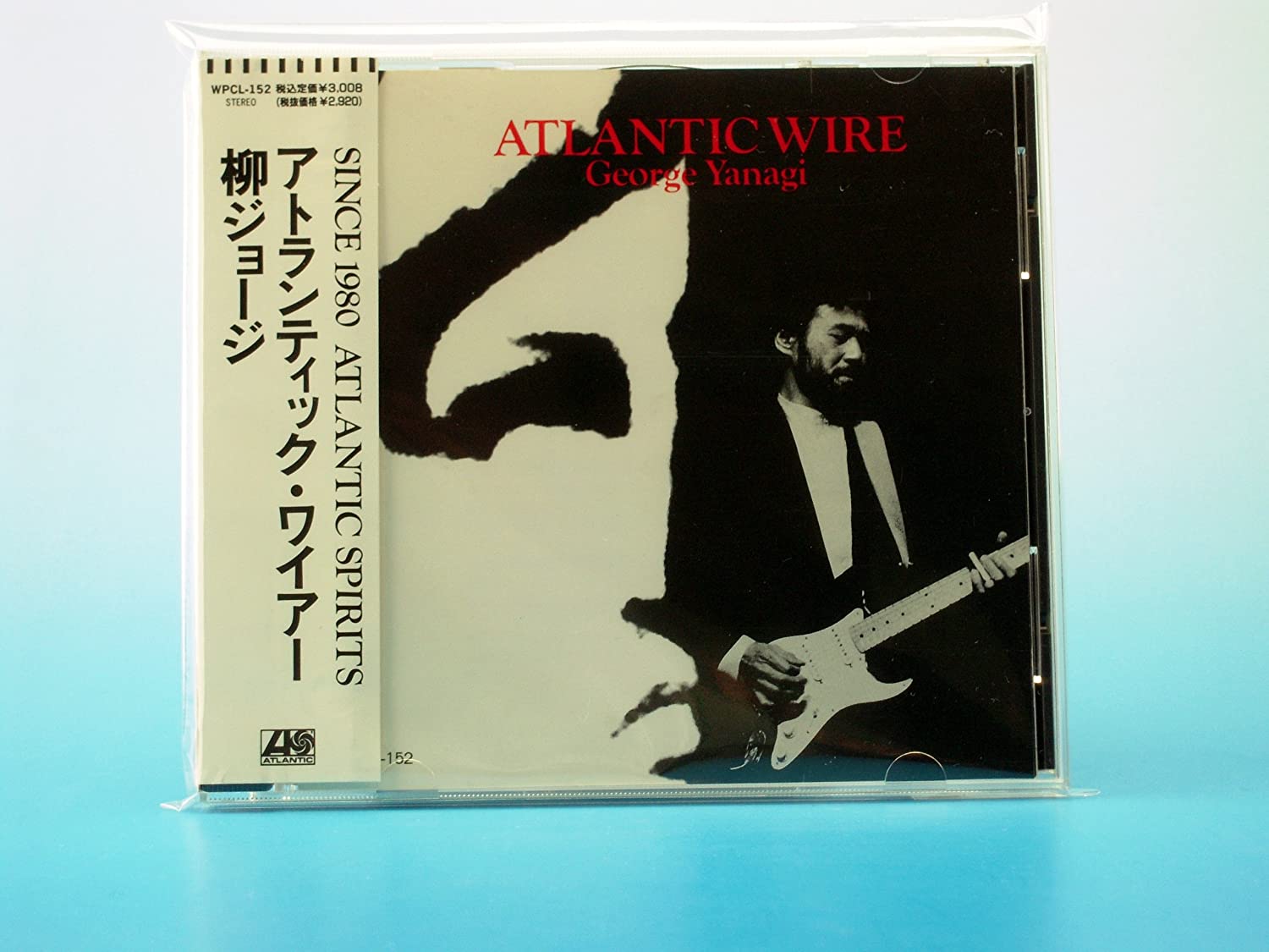 

CD GEORGE YANAGI - Atrantic Wire WPCL152 ATLANTIC 1990 Japan Japanese Pop/Rock Used