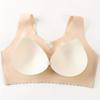Europejska i Amerykańska Bielizna Bezszwowa w Dużych Rozmiarach Damska Zbierająca Zapobiegająca Opadaniu Bez Fiszbin Biustonosz dla Dziewczyn z Nadmiarem Tkanki Tłuszczowej na Piersiach