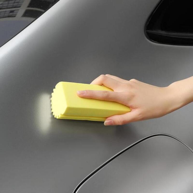 Dust-absorbing, water-absorbing, moisture-wicking sponge PVA absorbent removal (01) Yellow