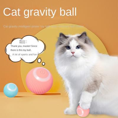 Kat Zwaartekracht Intelligente Kracht Speelgoedbal Bionische Huisdierbal Slijtvast Zelf-hi Elektrische Intelligente Kattenbal