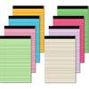 5x8 Note Pads, 8 Pack Small Colorful Legal Pads, Narrow Ruled Writing Notepads, Perforated Lined Paper for Study, Office, and To-Do Lists