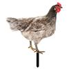 Ornamental Eco-friendly Rooster Decor Garden Statue Chicken for Garden