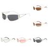 Europen Retro Narrow Frame Sunglasses With Uv400 Protection For Outdoor Activities And Parties