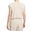 Nike Sportswear Collection Minimalist Fashion Versatile Classic Knit Sweater Women Tops Light-Taupe Sail Pale-Yellow-Green HV2093-104