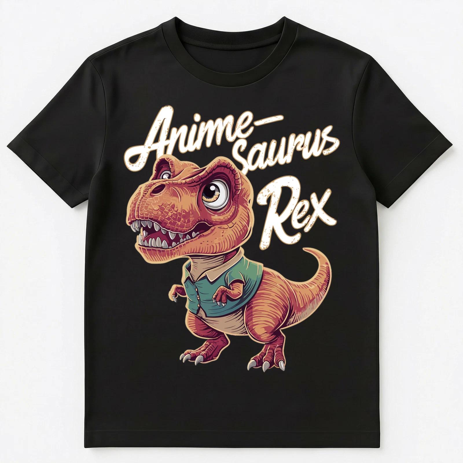 Cute And Funny Anime T Rex Animesaurus Rex Unisex T-Shirt 2XL