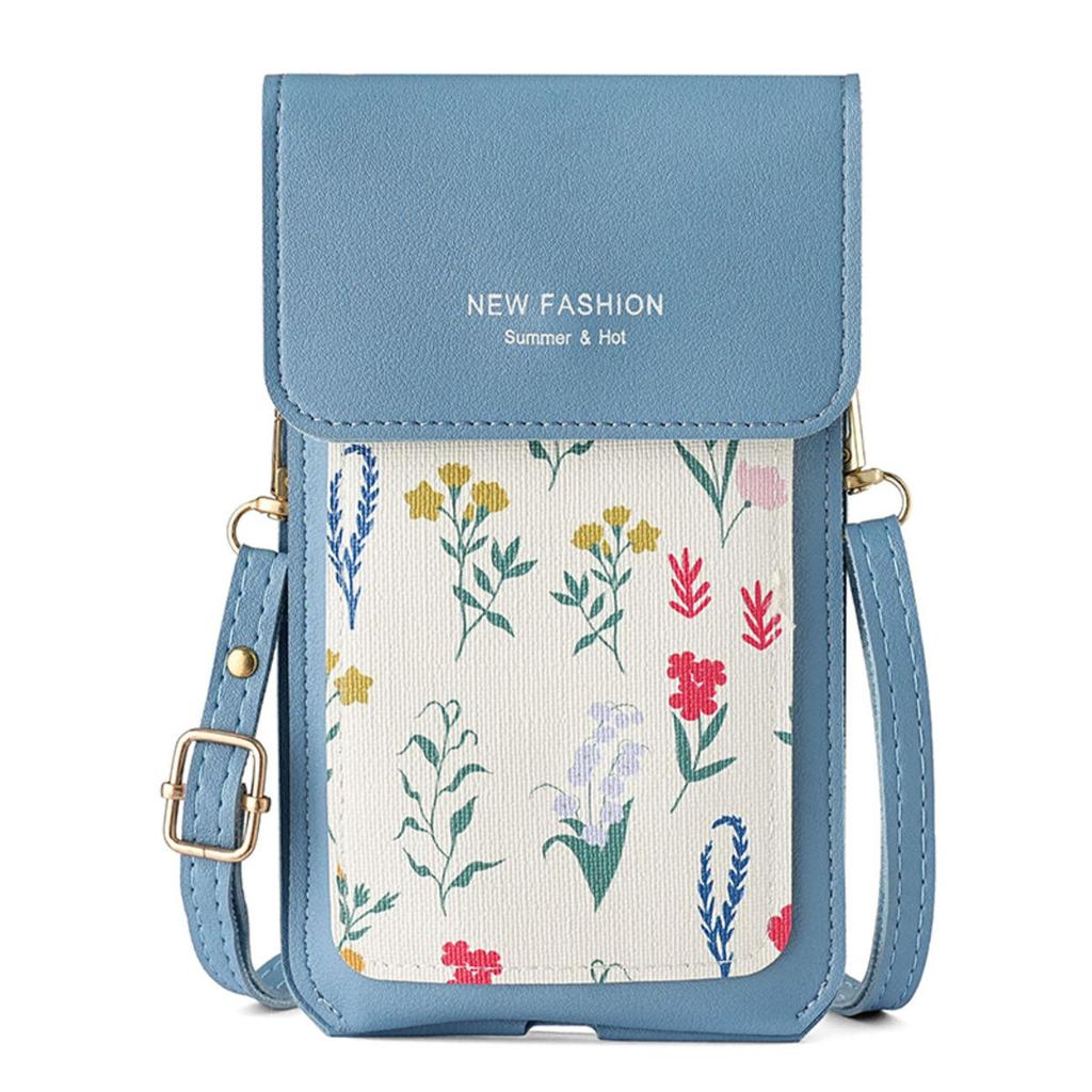 Women Bags Soft Leather Wallets Touch Screen Cell Phone Purse Crossbody Shoulder Strap Handbag for Female Cheap Women's Bags