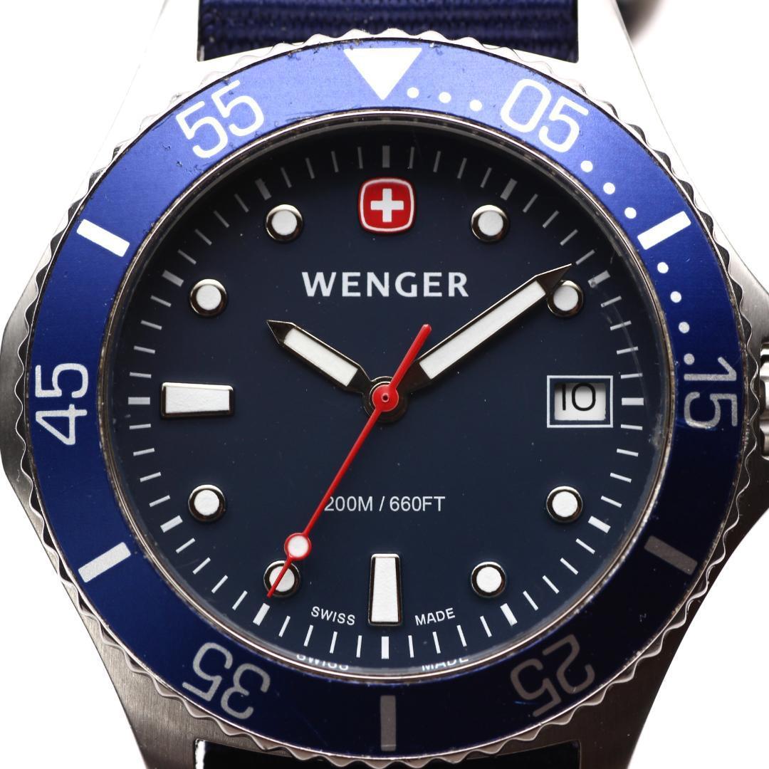 Used WENGER Seaforce 200m waterproof diver men s watch out of print