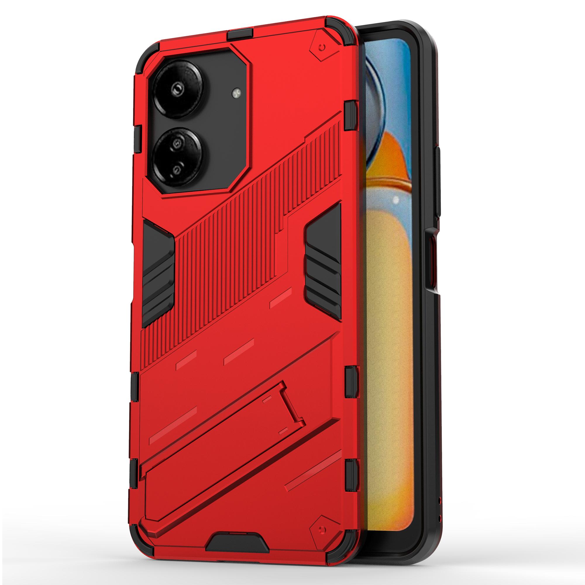 

Чохол для Xiaomi Redmi 13C 4G/13C 5G/Poco C65 4G/Poco M6 5G/13R 5G з підставкою Захисний чохол для телефону Red