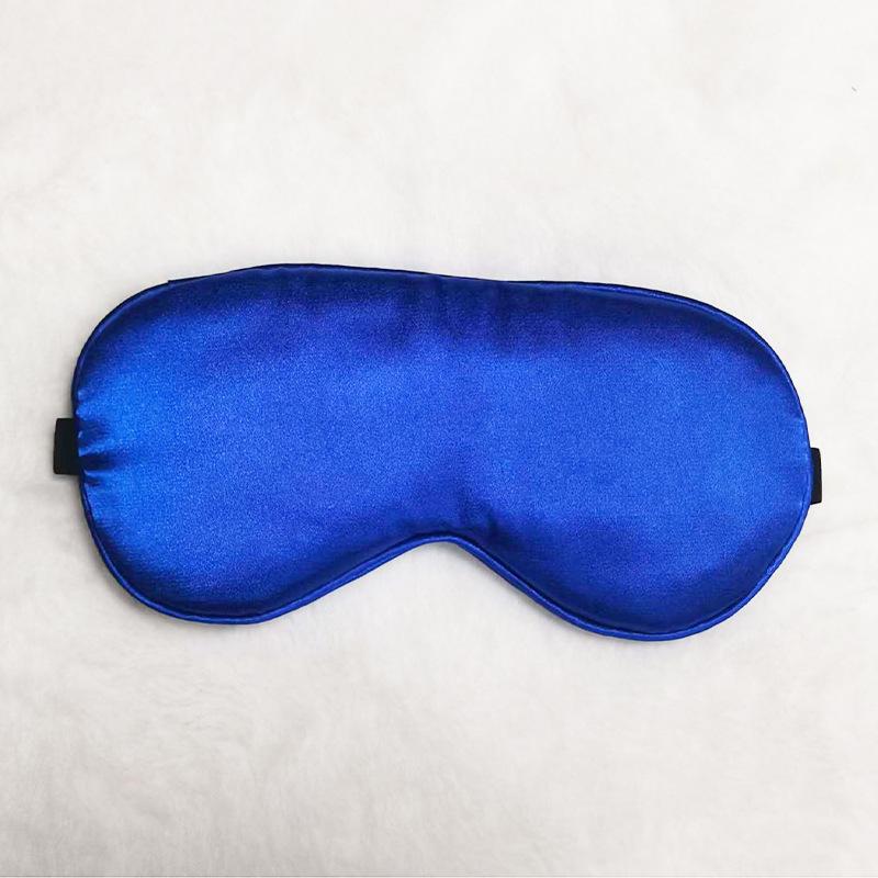Unisex Soft Breathable Sleep Eye Mask with Adjustable Strap - Blocks Light for Comfort During Travel or Sleep