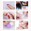 900Pcs/Bag White Lint Free Nail Polish Remover Cotton Pads Nail Art Soft Wipes Cleaner Nail Art Accessories Manicure Tool